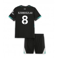 Fotbalové Dres Liverpool Dominik Szoboszlai #8 Dětské Venkovní 2024-25 Krátký Rukáv (+ trenýrky)